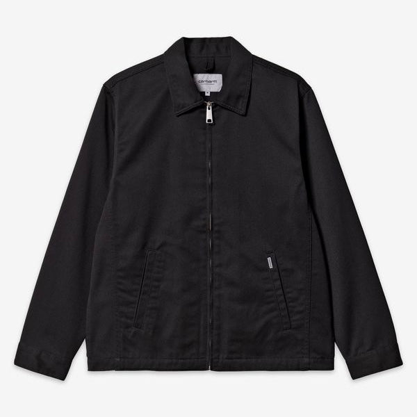 CHAQUETA CARHARTT WIP MODULAR JACKET NEGRO RINSED