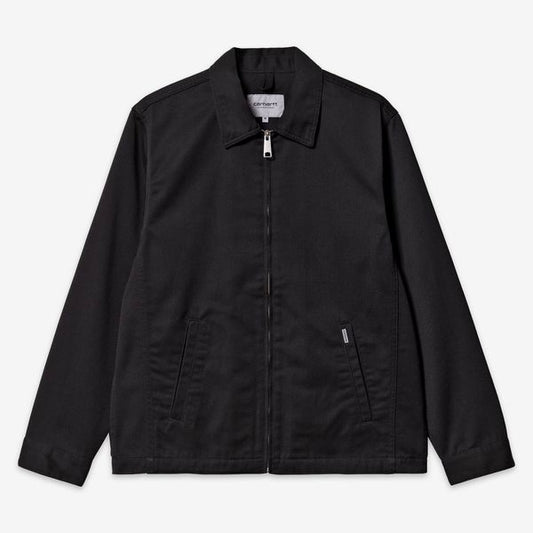 CHAQUETA CARHARTT WIP MODULAR JACKET NEGRO RINSED