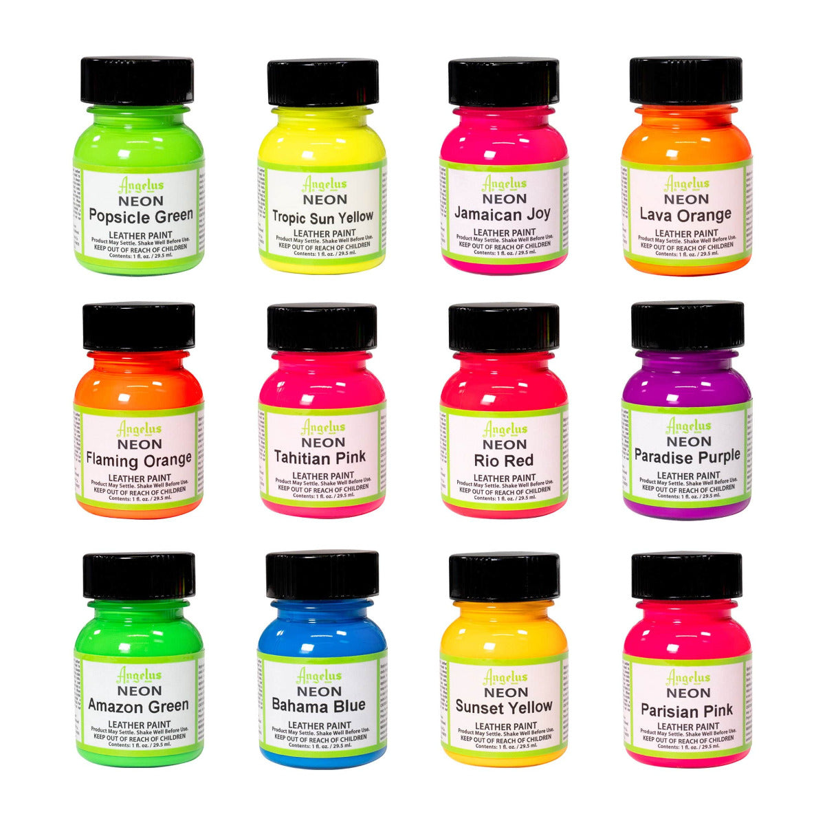 Angelus Kit - 12 Colores Neón