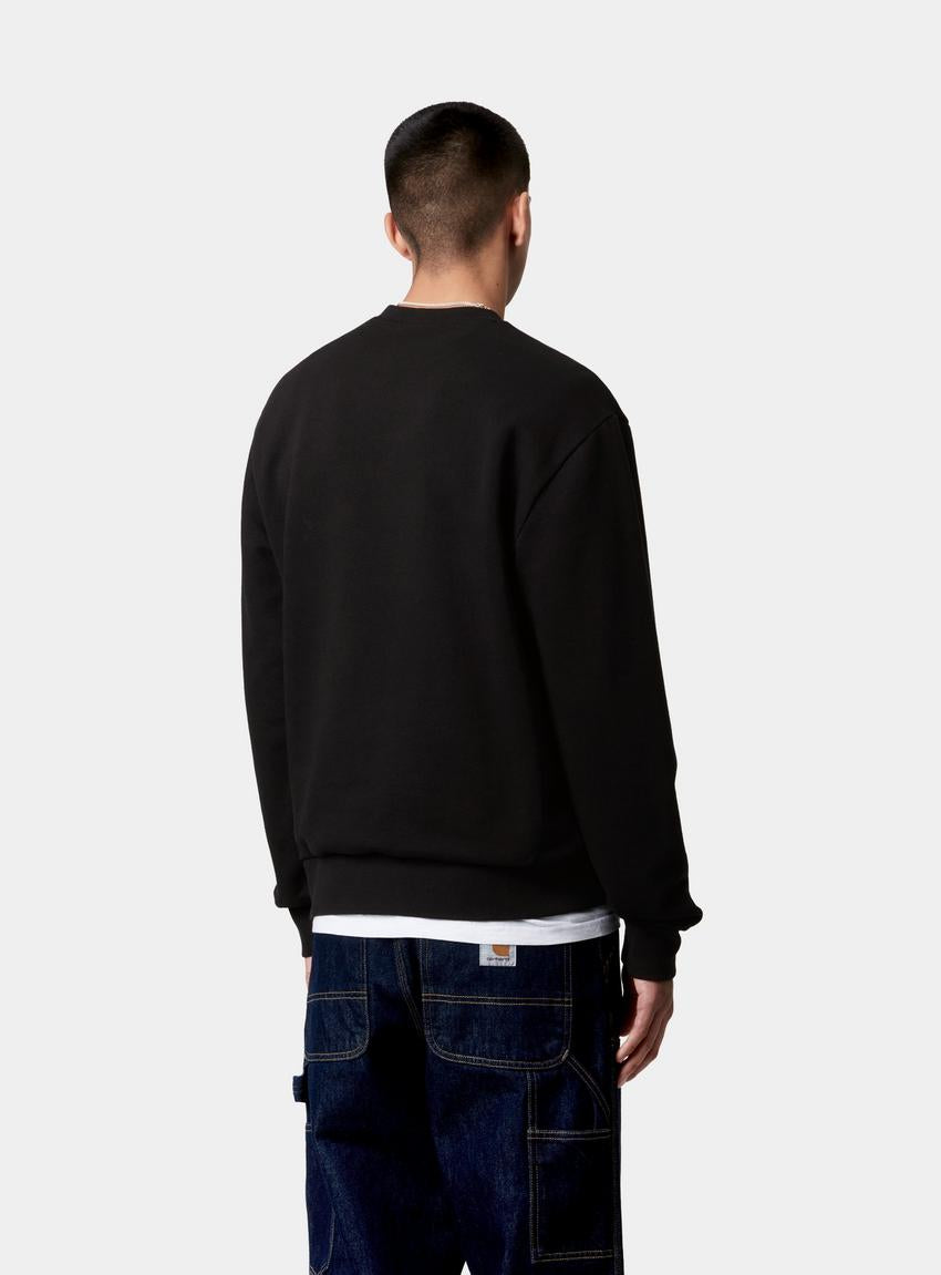 Script Embroidery Sweatshirt