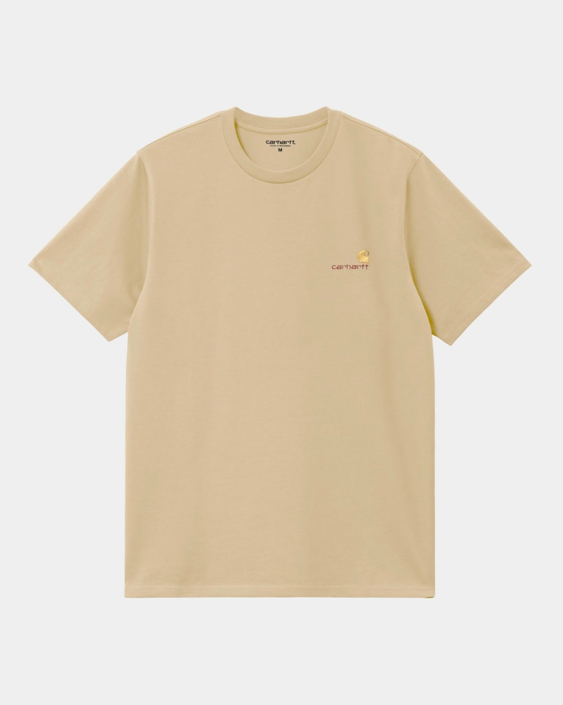 CARHARTT WIP AMERICAN SCRIPT MARRÓN RATTAN