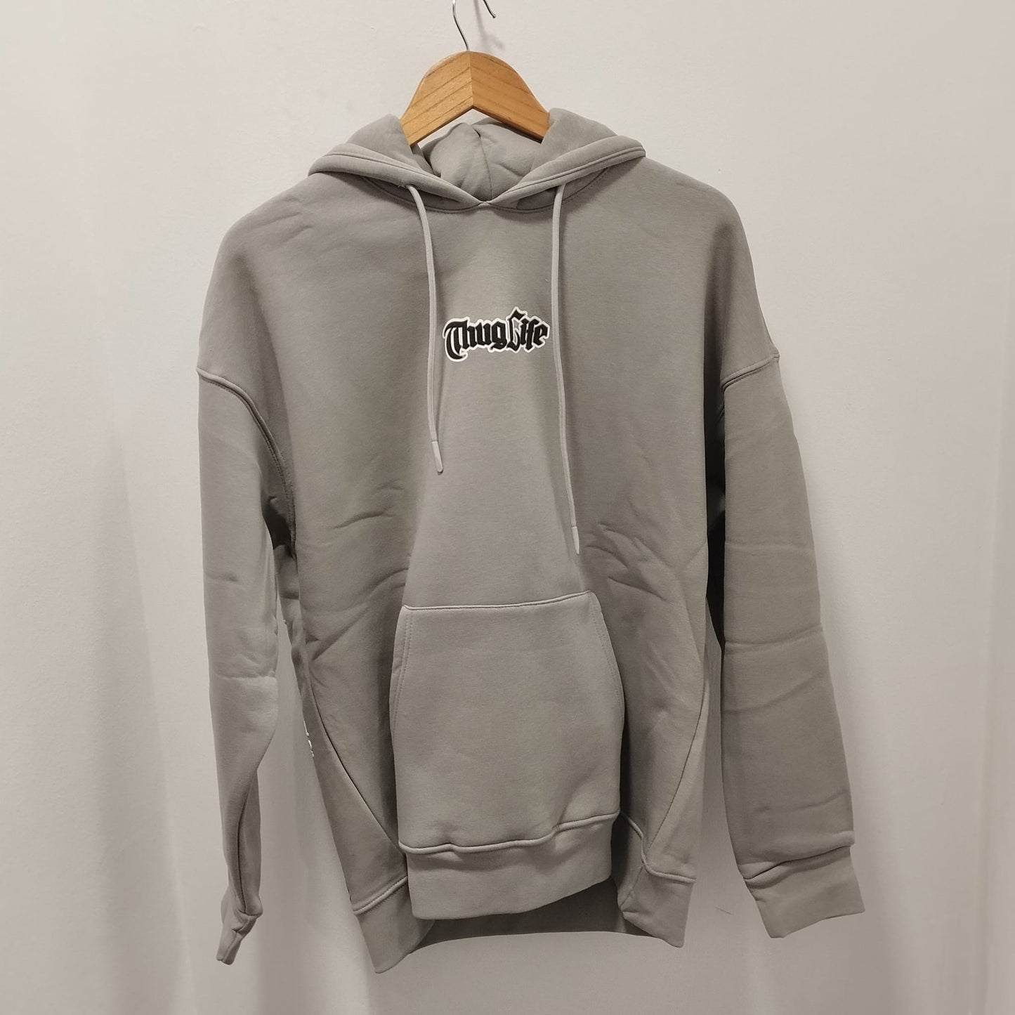 2512 THUG LIFE HOODIE GRIS