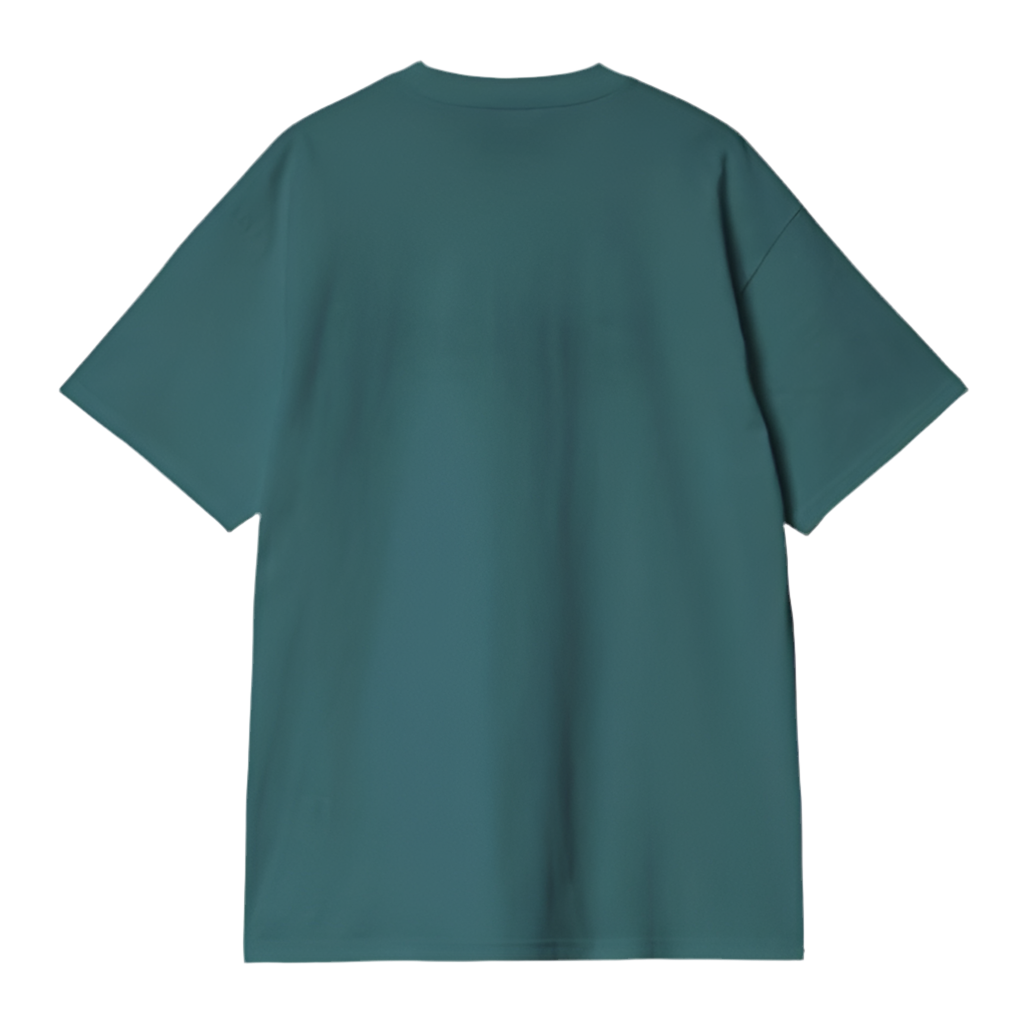CARHARTT WIP Label Script T-Shirt Verde