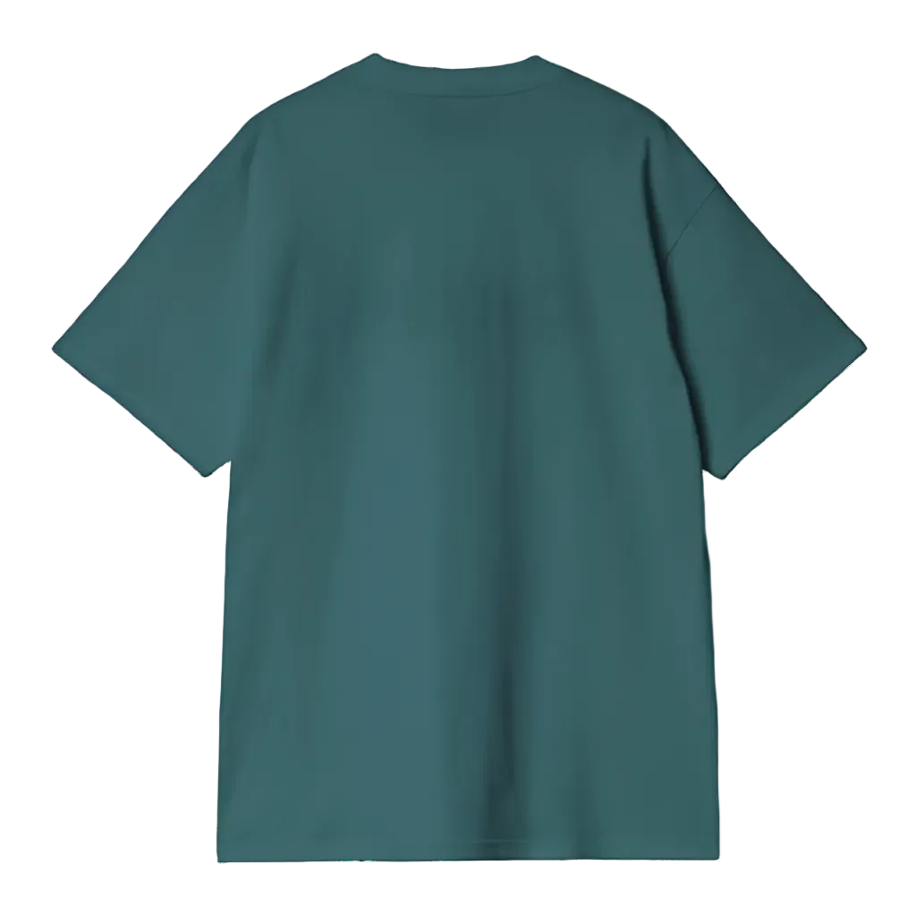 CARHARTT WIP Label Script T-Shirt Verde