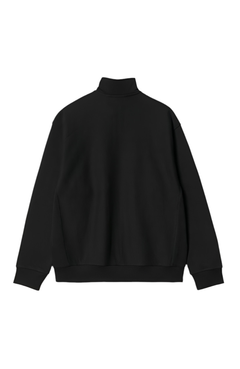 CARHARTT WIP HALF ZIP AMERICAN SCRIPT NEGRO