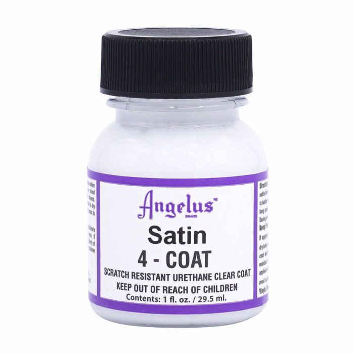 ANGELUS 4 COAT BARNIZ SATINADO PARA CUERO