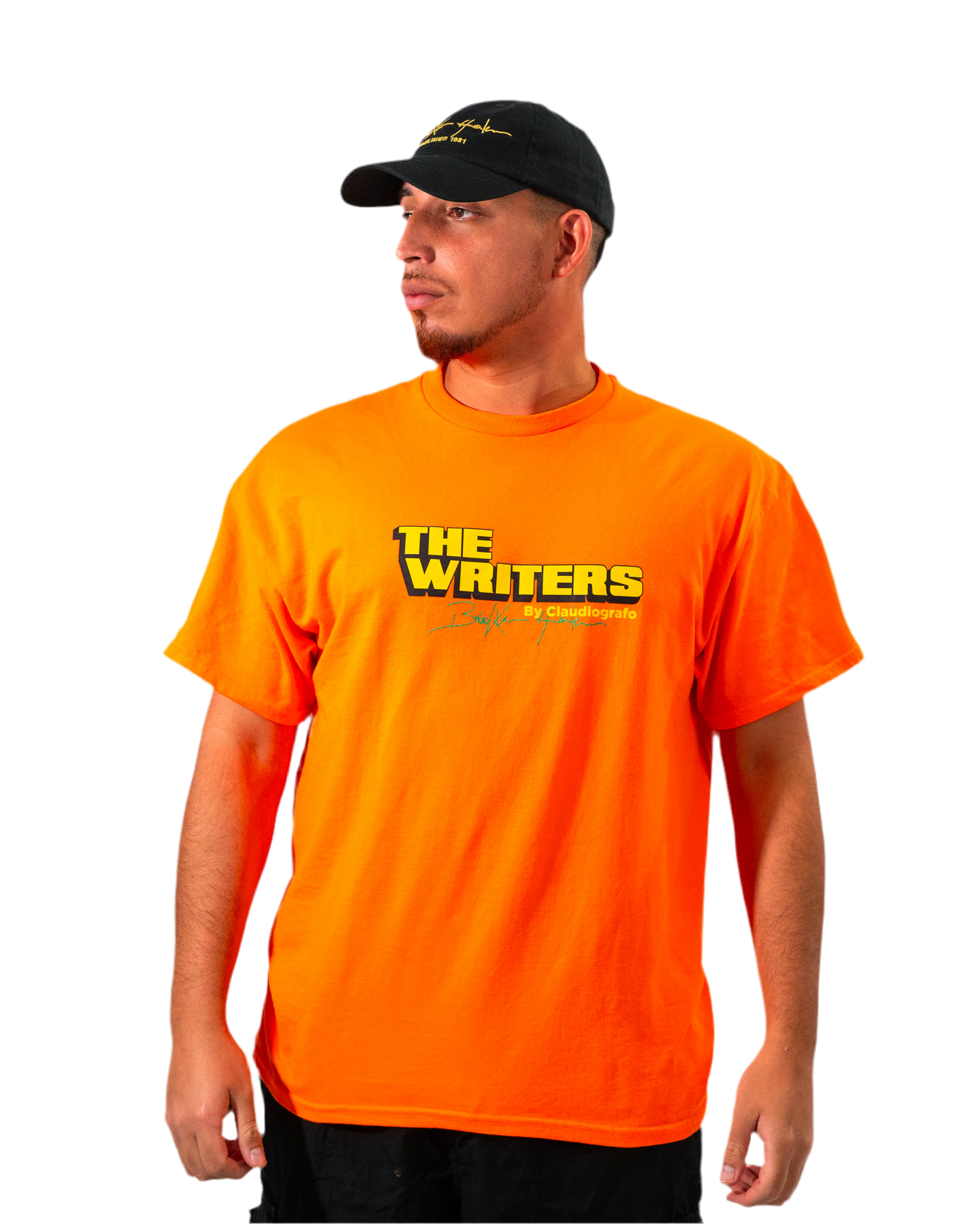 CAMISETA BROOKLYN HARLEM X THE WRITERS NARANJA PRO