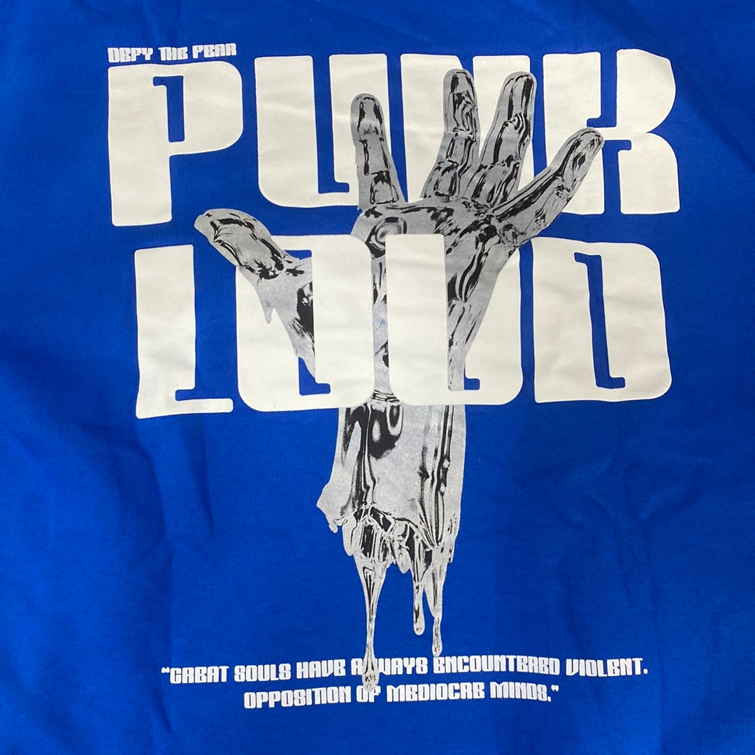 2512 PUNK LOUD HOODIE AZUL