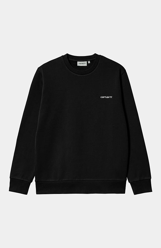 Script Embroidery Sweatshirt