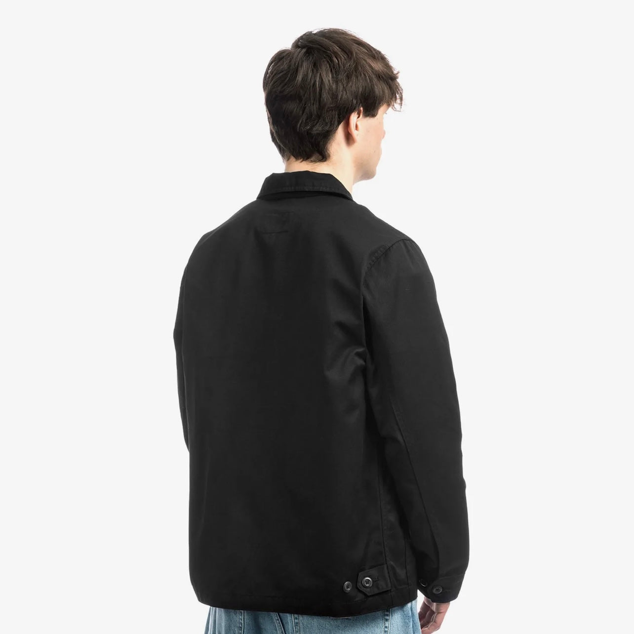 CHAQUETA CARHARTT WIP MODULAR JACKET NEGRO RINSED