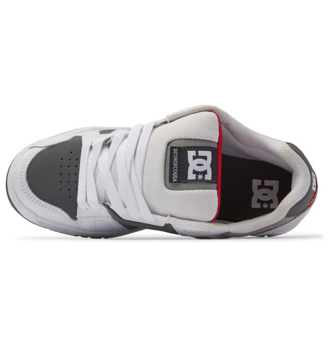 DC SHOE STAG WHITE/GREY/GREY
