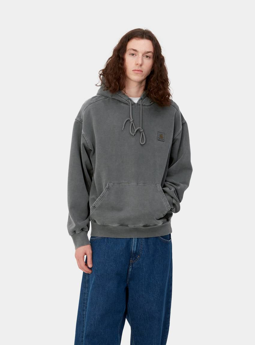 CARHARTT WIP HOODED VISTA SUDADERA GRIS GRAPHITE