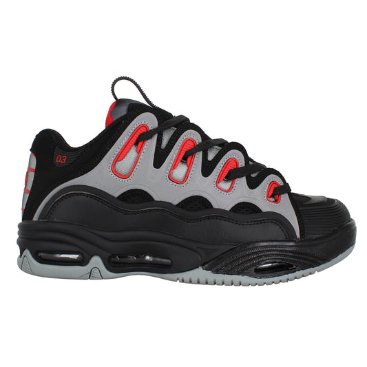 OSIRIS D3 2001 NEGRO/GRIS/ROJO