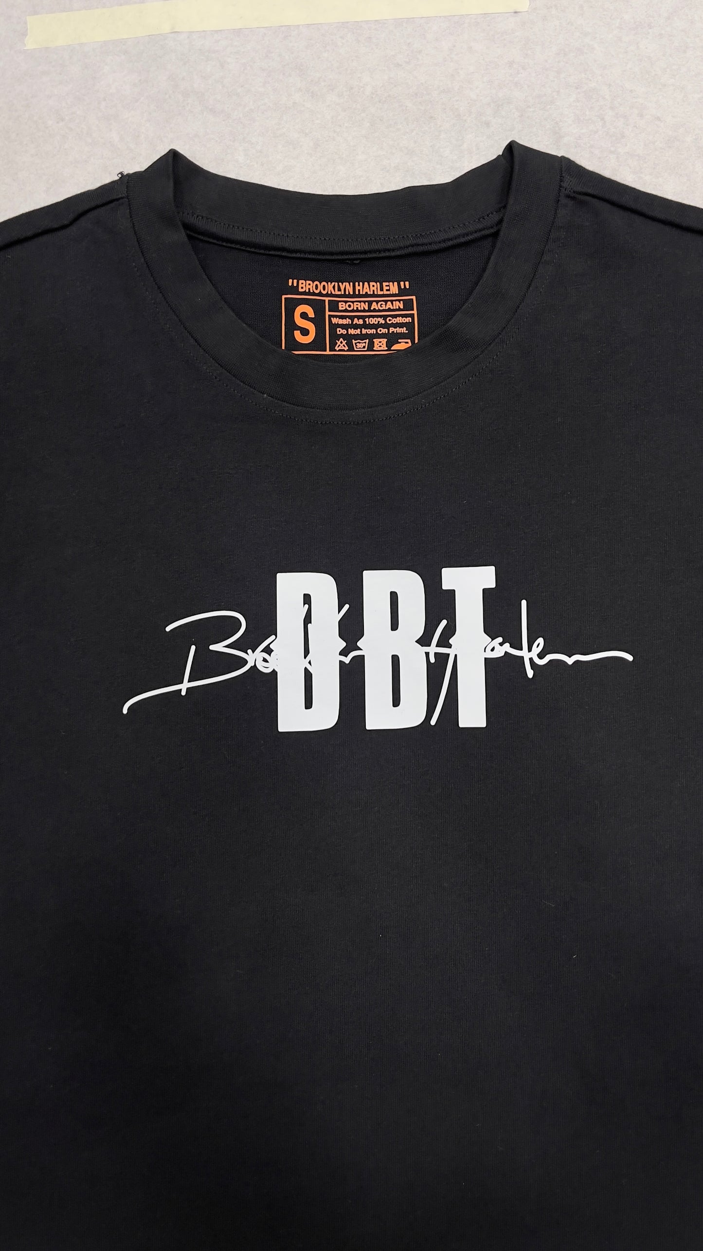 CAMISETA OVERSIZE DBT X BH Black/White