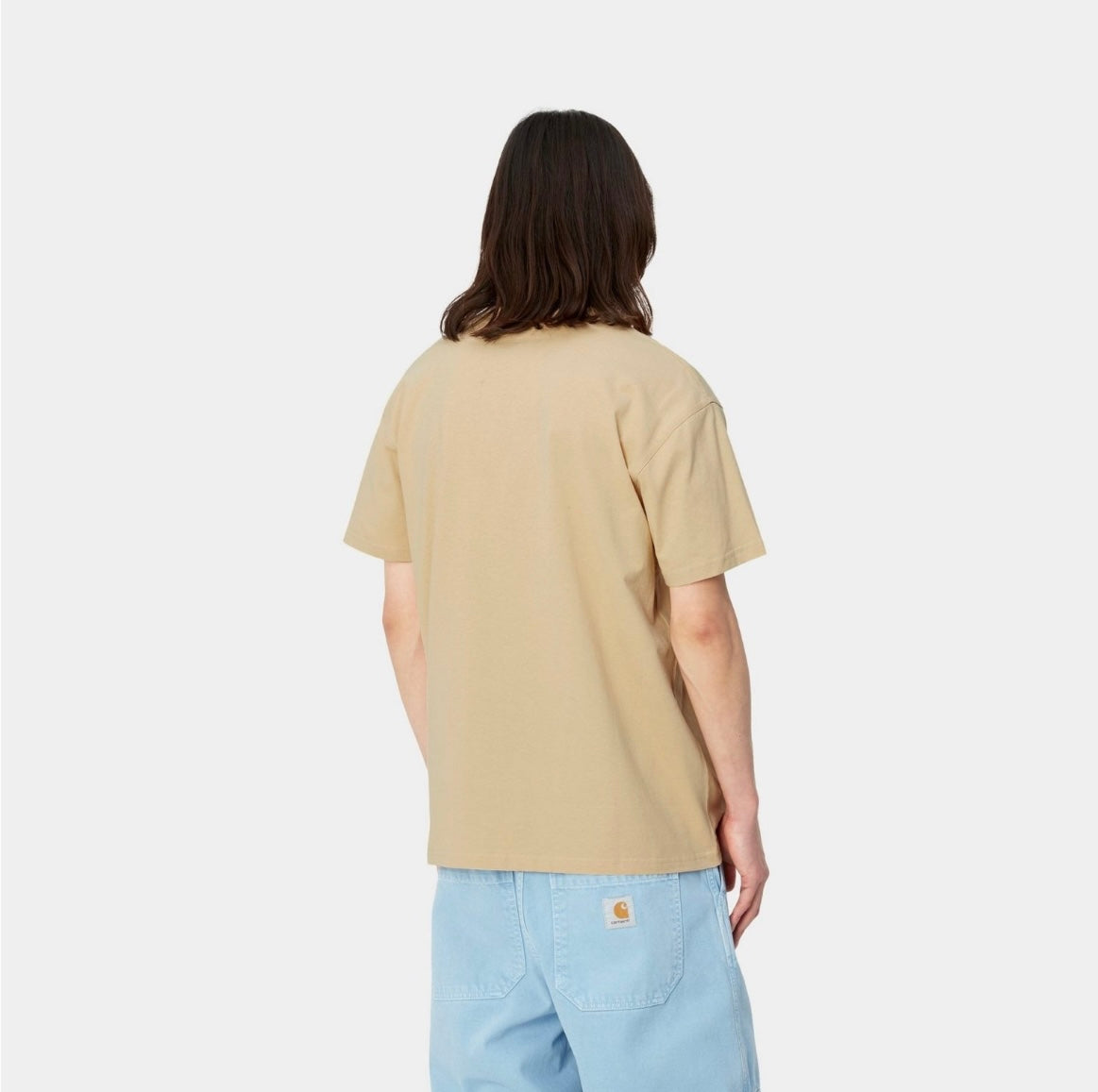 CARHARTT WIP AMERICAN SCRIPT MARRÓN RATTAN