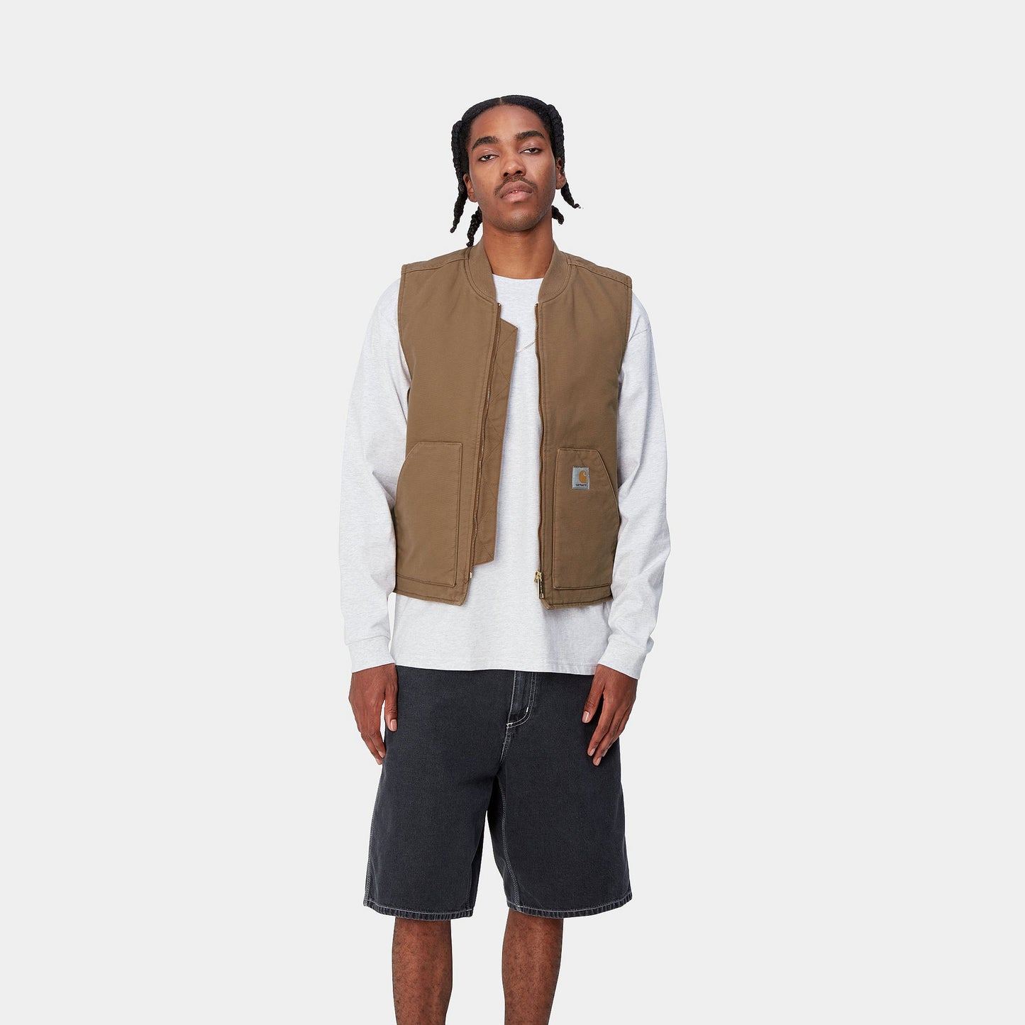 CARHARTT WIP CLASSIC VEST HAMILTON BROWN
