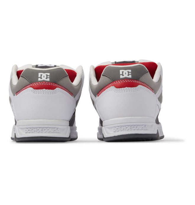 DC SHOE STAG WHITE/GREY/GREY