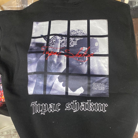 SAW ALL EYES ON ME HOODIE SW4419 NEGRO