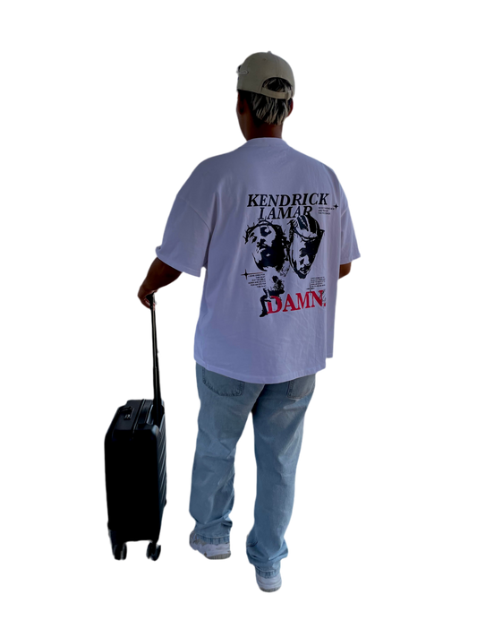 CAMISETA BROOKLYN HARLEM LAMAR BLANCO BH019
