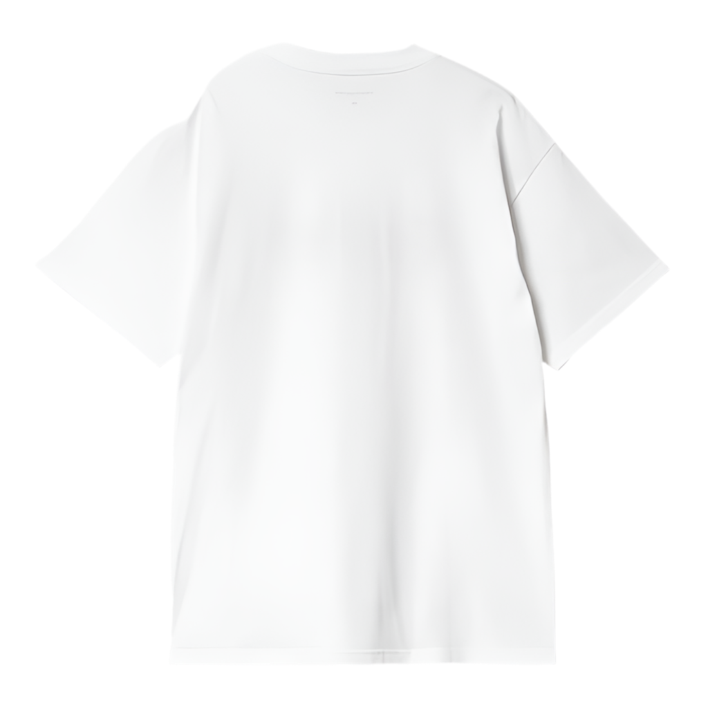 CARHARTT WIP Label Script T-Shirt Blanco
