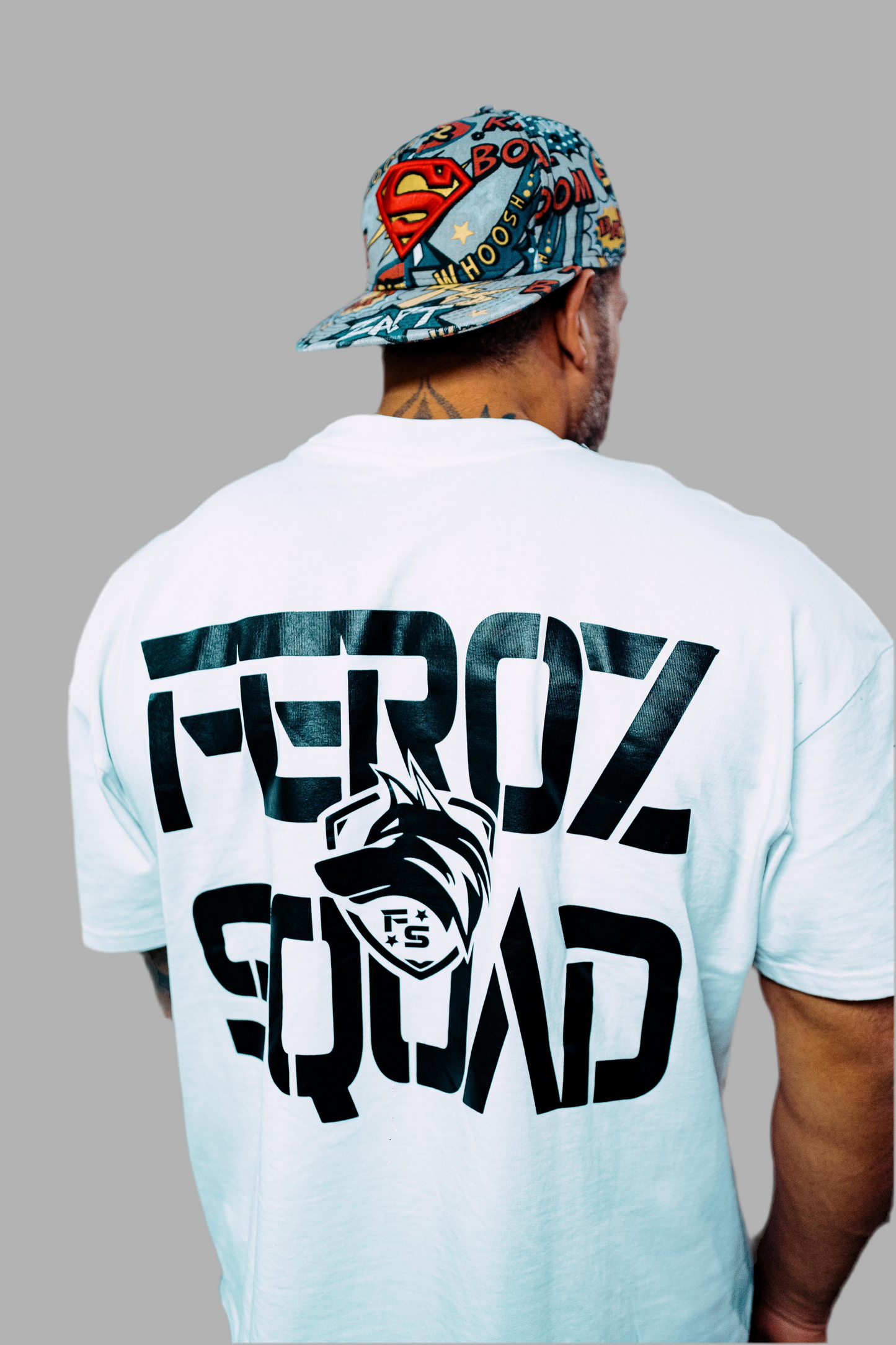 Camiseta Oversize ESCUADRÓN FEROZ CLUB X BROOKLYN HARLEM