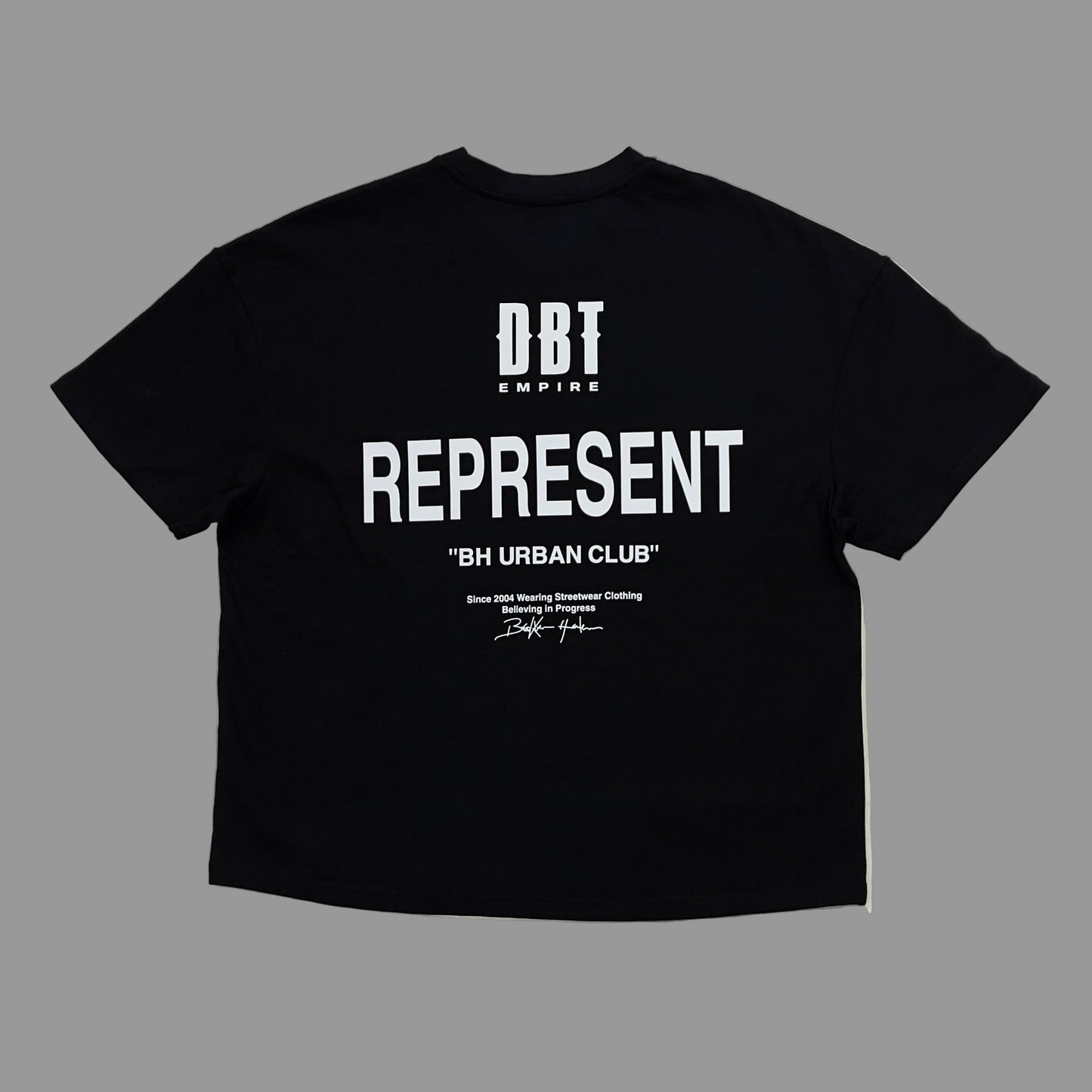 CAMISETA OVERSIZE DBT X BH Black/White