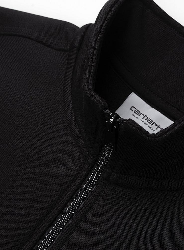 CARHARTT WIP HALF ZIP AMERICAN SCRIPT NEGRO