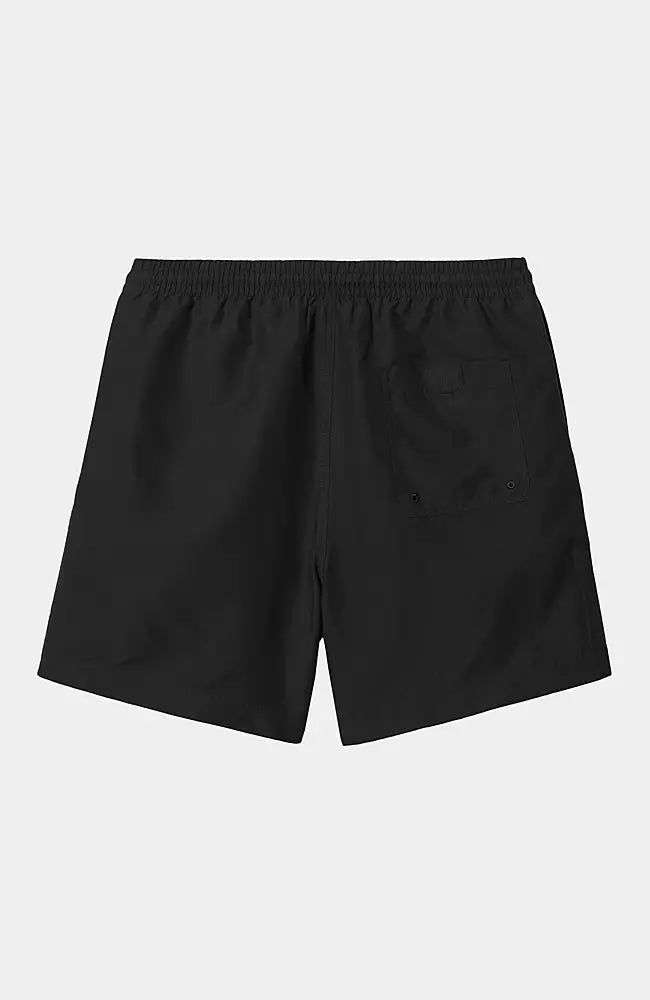 CARHARTT CHASE SWIM TRUNKS BLACK