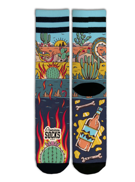 AMERICAN SOCKS “RATTLESNAKE” MID HIGH