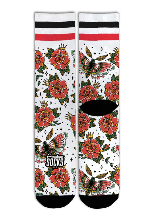 AMERICAN SOCKS “MOTH” MID HIGH
