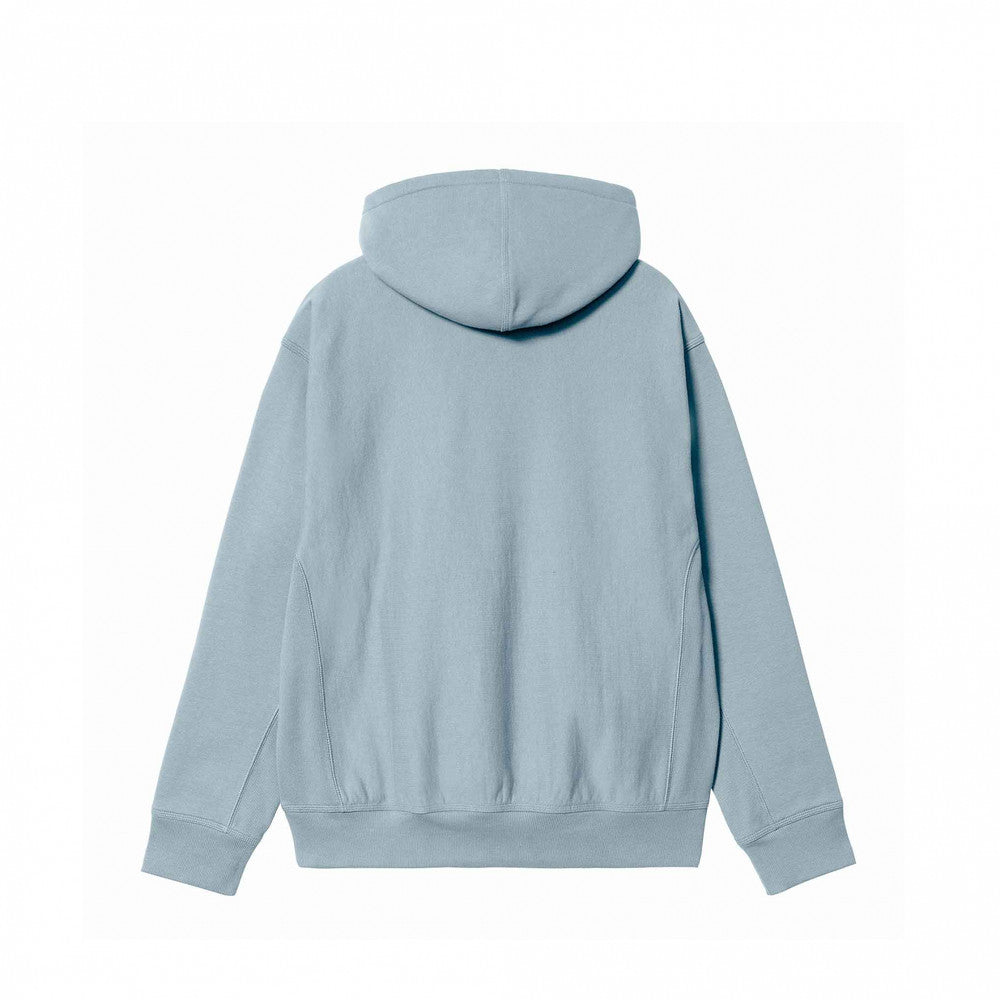 CARHARTT WIP AMERICAN SCRIPT SUDADERA AZUL FROSTED