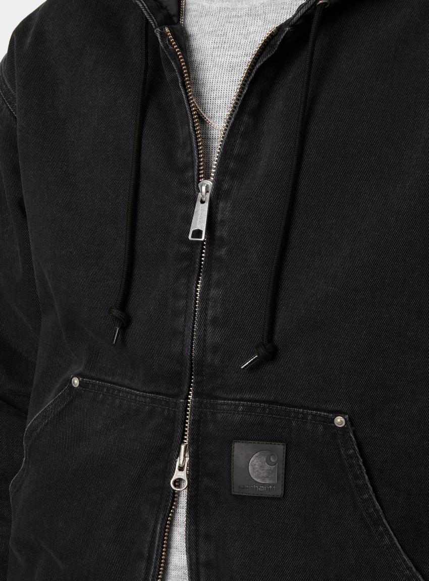 CARHARTT WIP OG ACTIVE Chaqueta Black stone washed