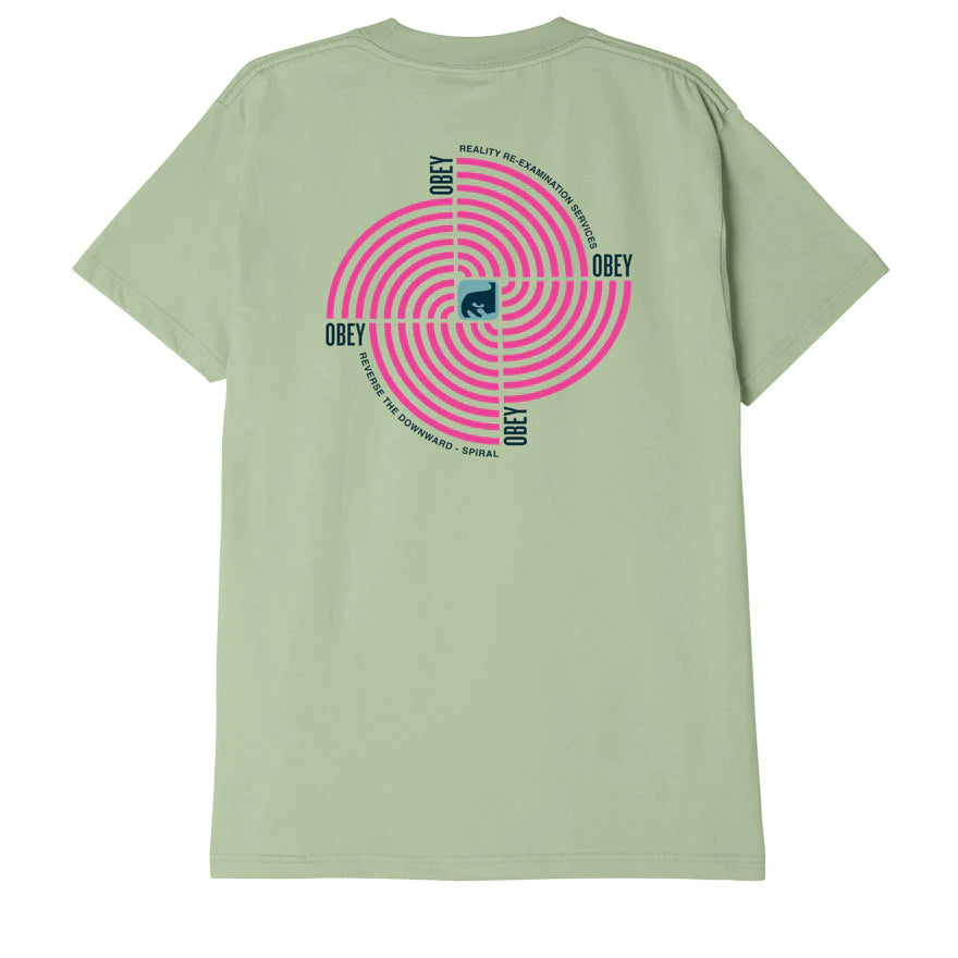 OBEY DOWNWARD SPIRAL VERDE CUCUMBER
