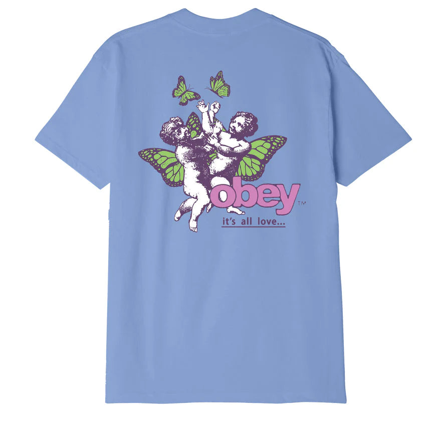 OBEY IT’S ALL LOVE CLASSIC AZUL