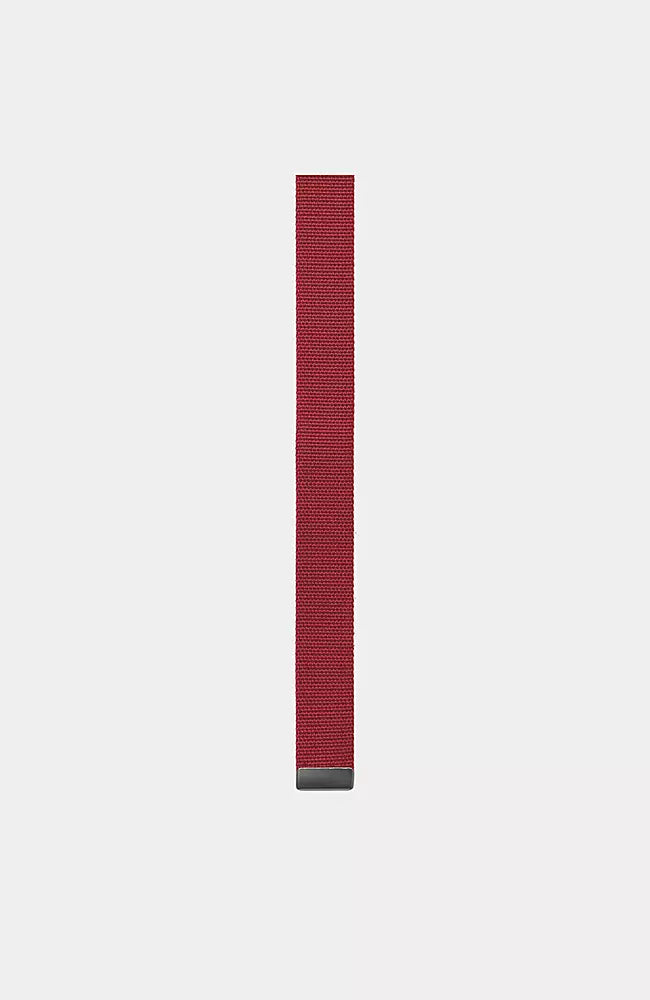 CARHARTT WIP CLIP BELT CHROME RED