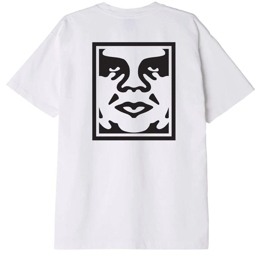 OBEY BOLD ICON HEAVYWEIGHT BLANCO