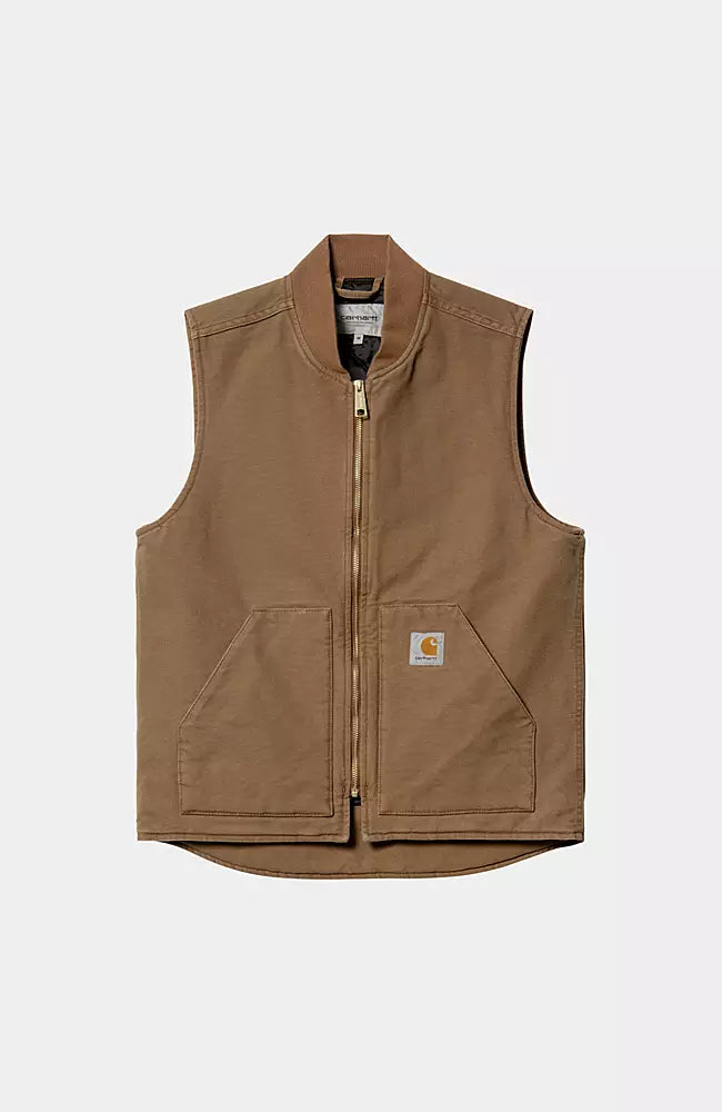 CARHARTT WIP CLASSIC VEST HAMILTON BROWN