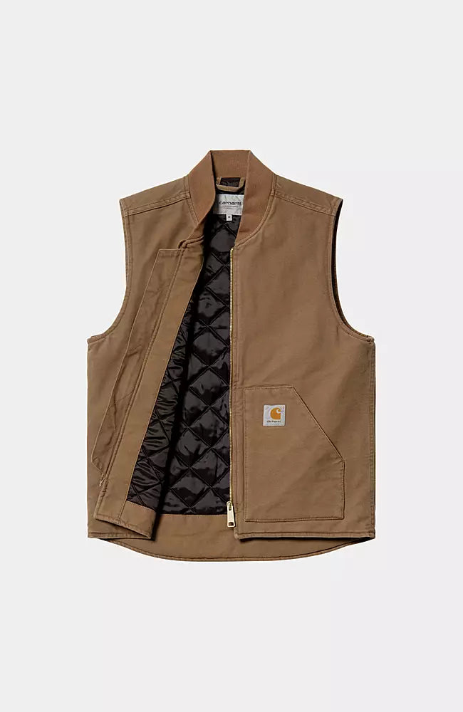 CARHARTT WIP CLASSIC VEST HAMILTON BROWN