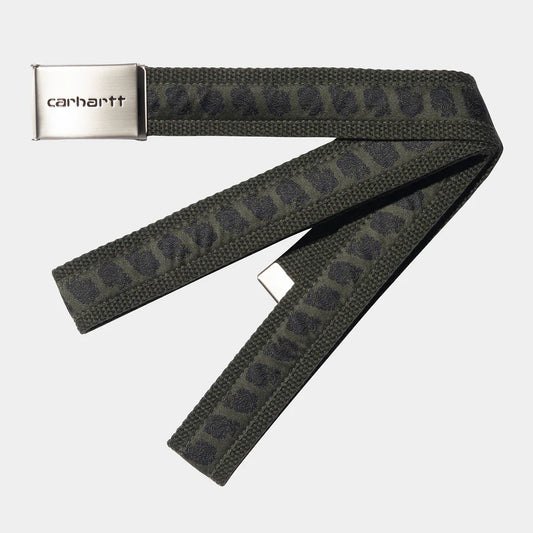 CARHARTT WIP CLIP BELT PAISLEY JACQUARD, PLANT