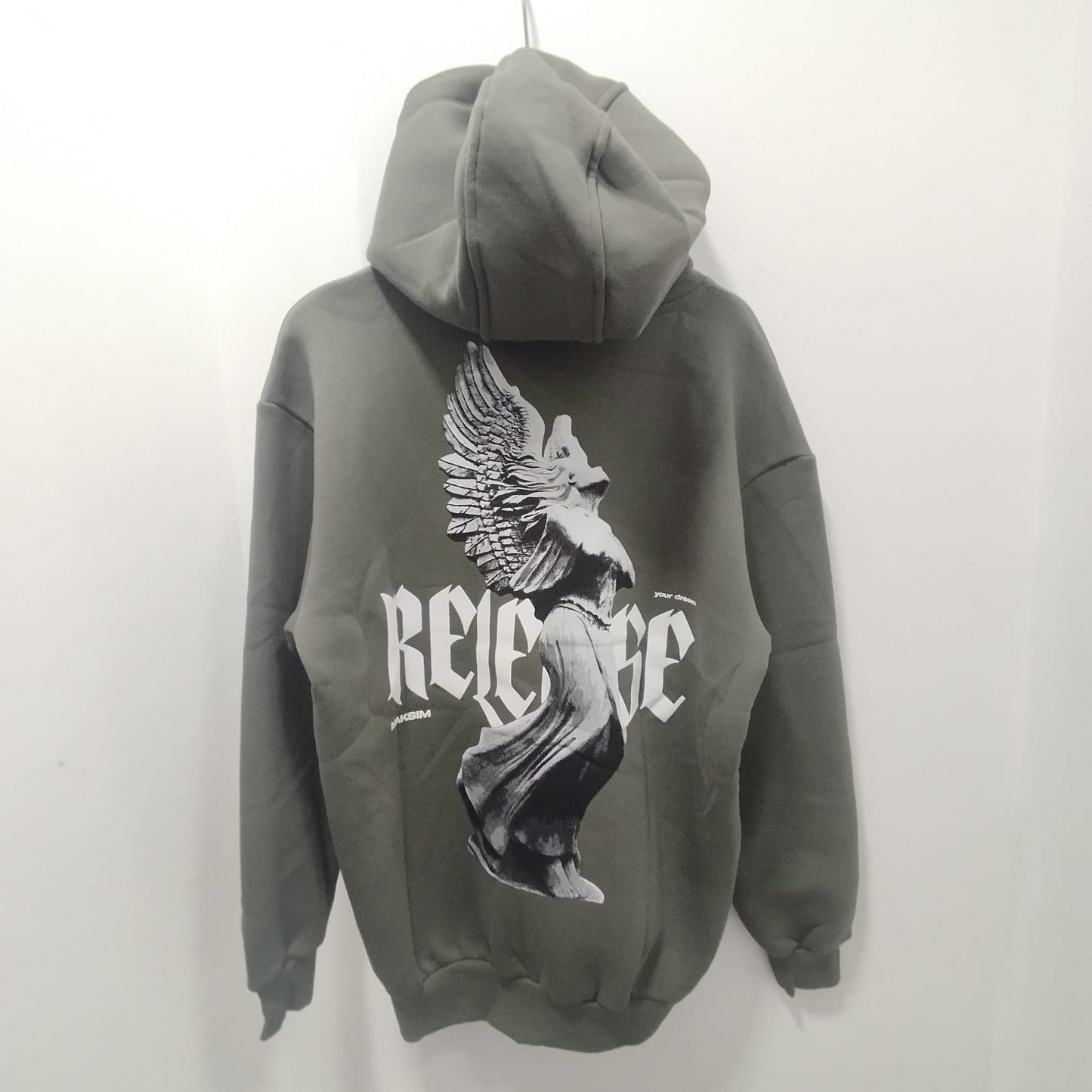 MAKSIM HAKI 6014 HOODIE VERDE