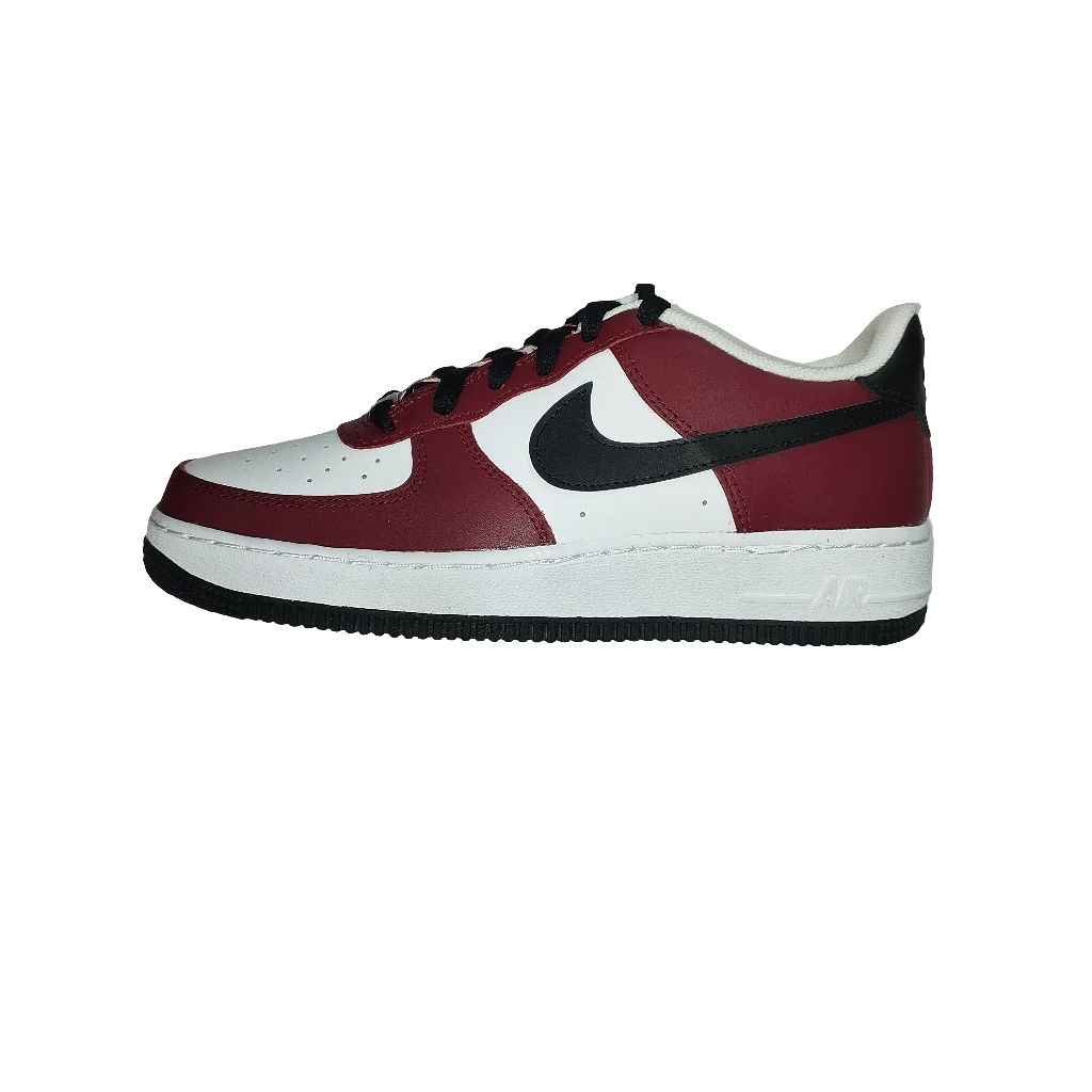 Nike Air Force 1 LV8 GS Team Red Negro Blanco FD0300-600