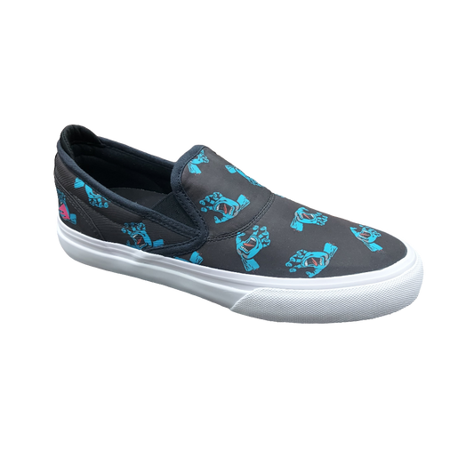 EMERICA WINO G6 SLIP-ON X SANTA CRUZ AZUL NEGRO BLANCO