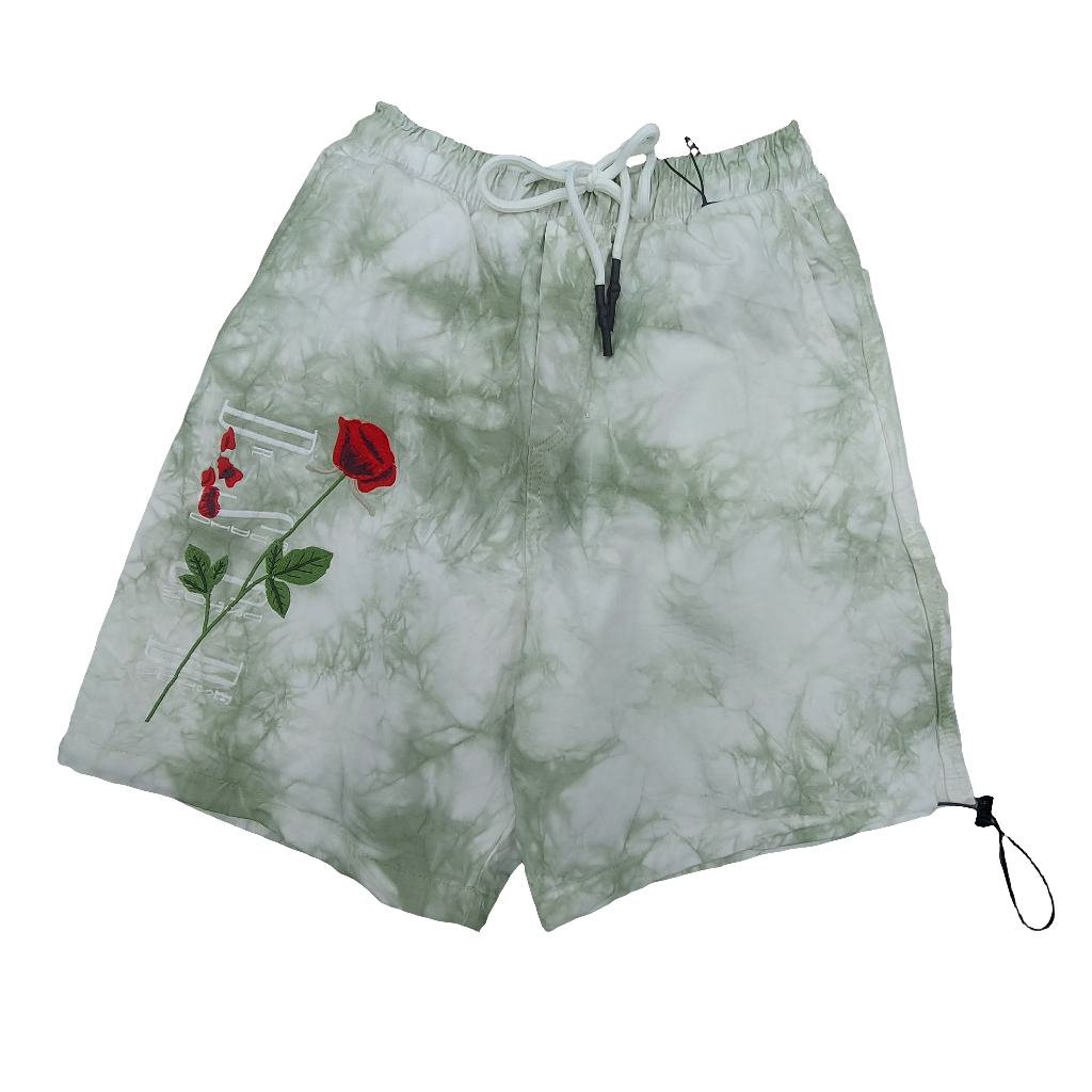 BERMUDAS HOMBRE DENIM REPUBLIC ROSES VERDE BLANCO