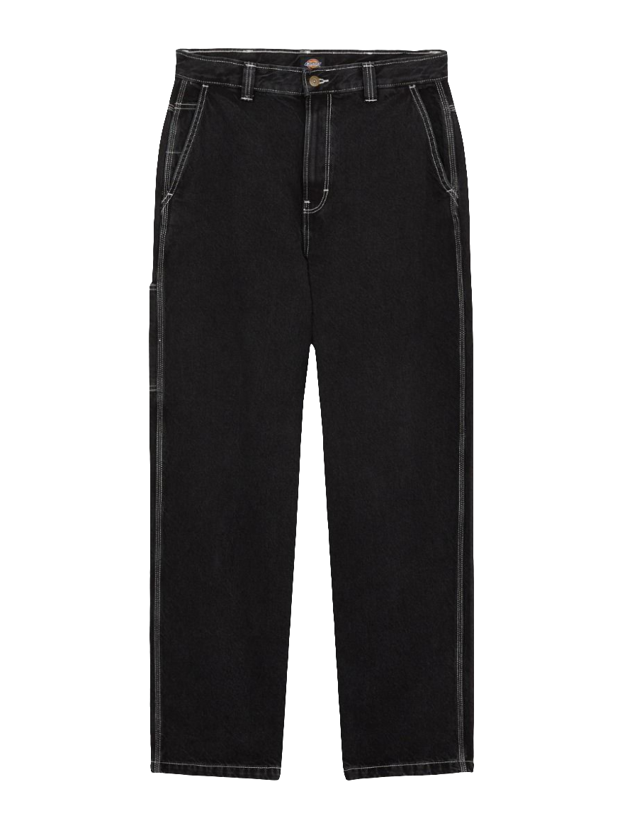DICKIES MADISON BAGGY FIT DENIM NEGRO LAVADO