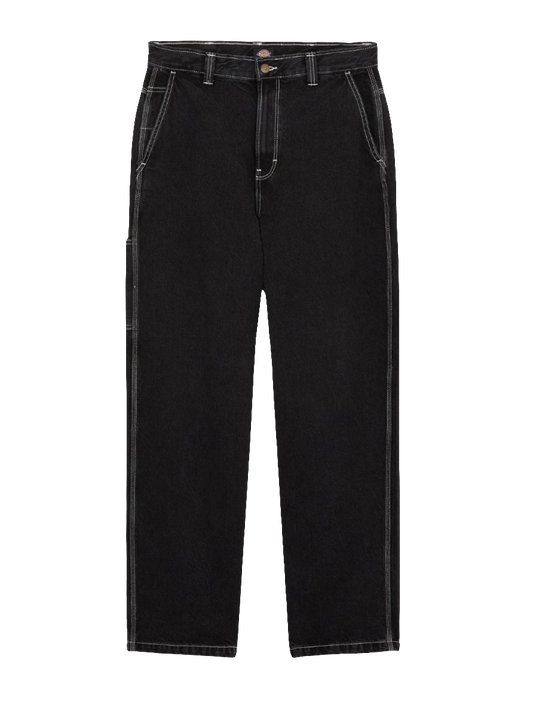DICKIES MADISON BAGGY FIT DENIM NEGRO LAVADO