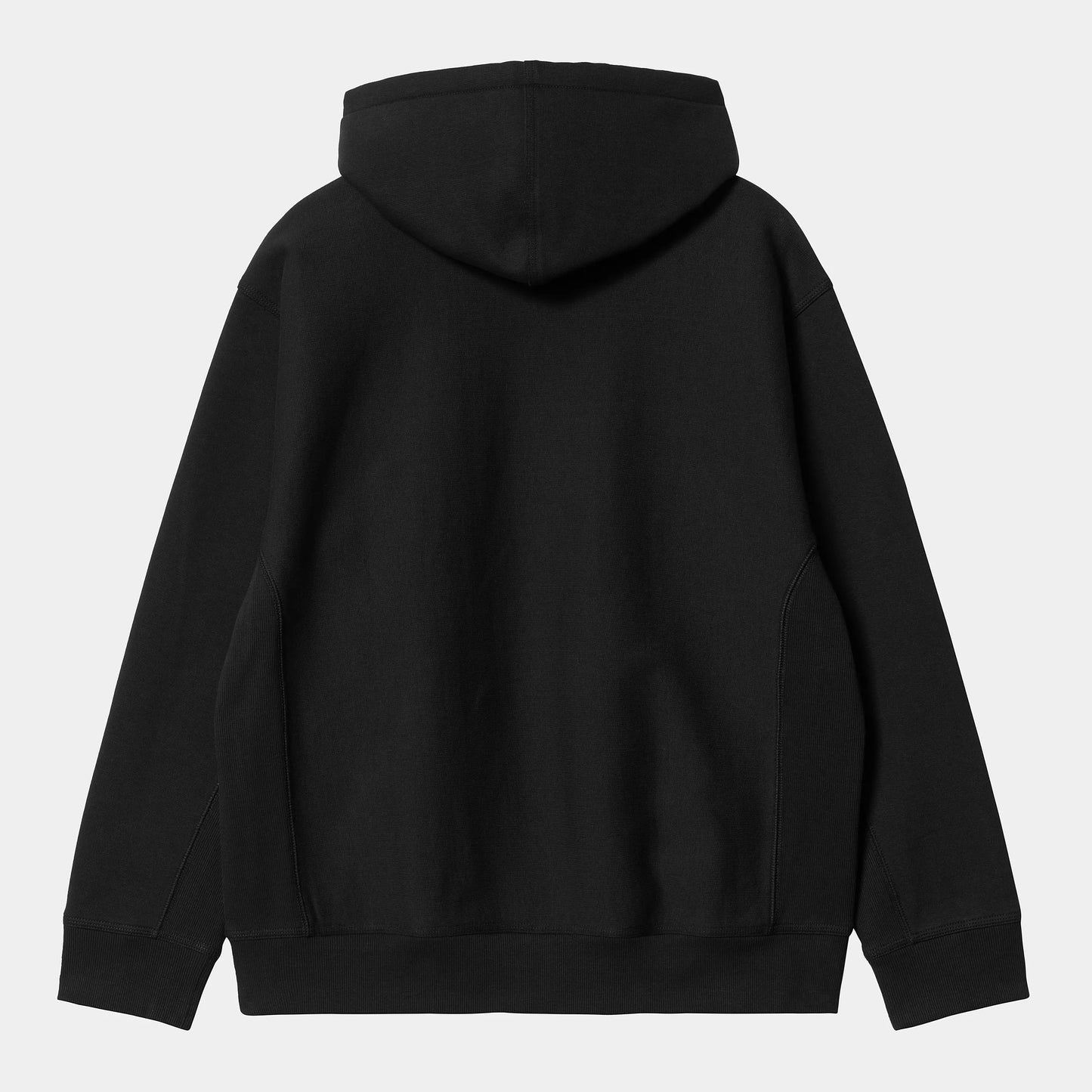 CARHARTT WIP HOODED AMERICAN SCRIPT NEGRO