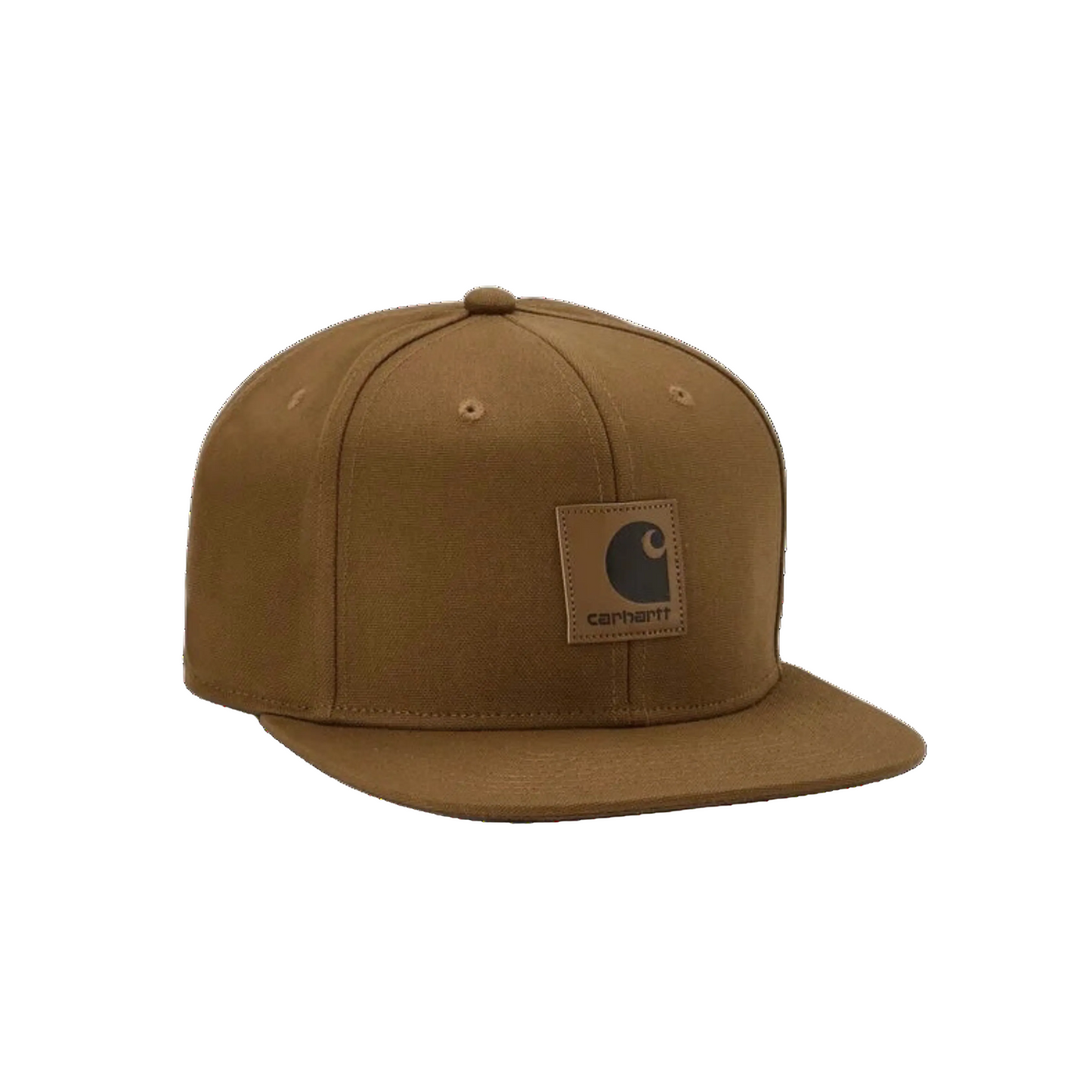 CARHARTT WIP LOGO CAP HAMILTON BROWN