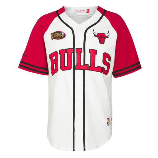 MITCHELL & NESS NBA CHICAGO BULLS PRACTICE DAY BUTTON FRONT
