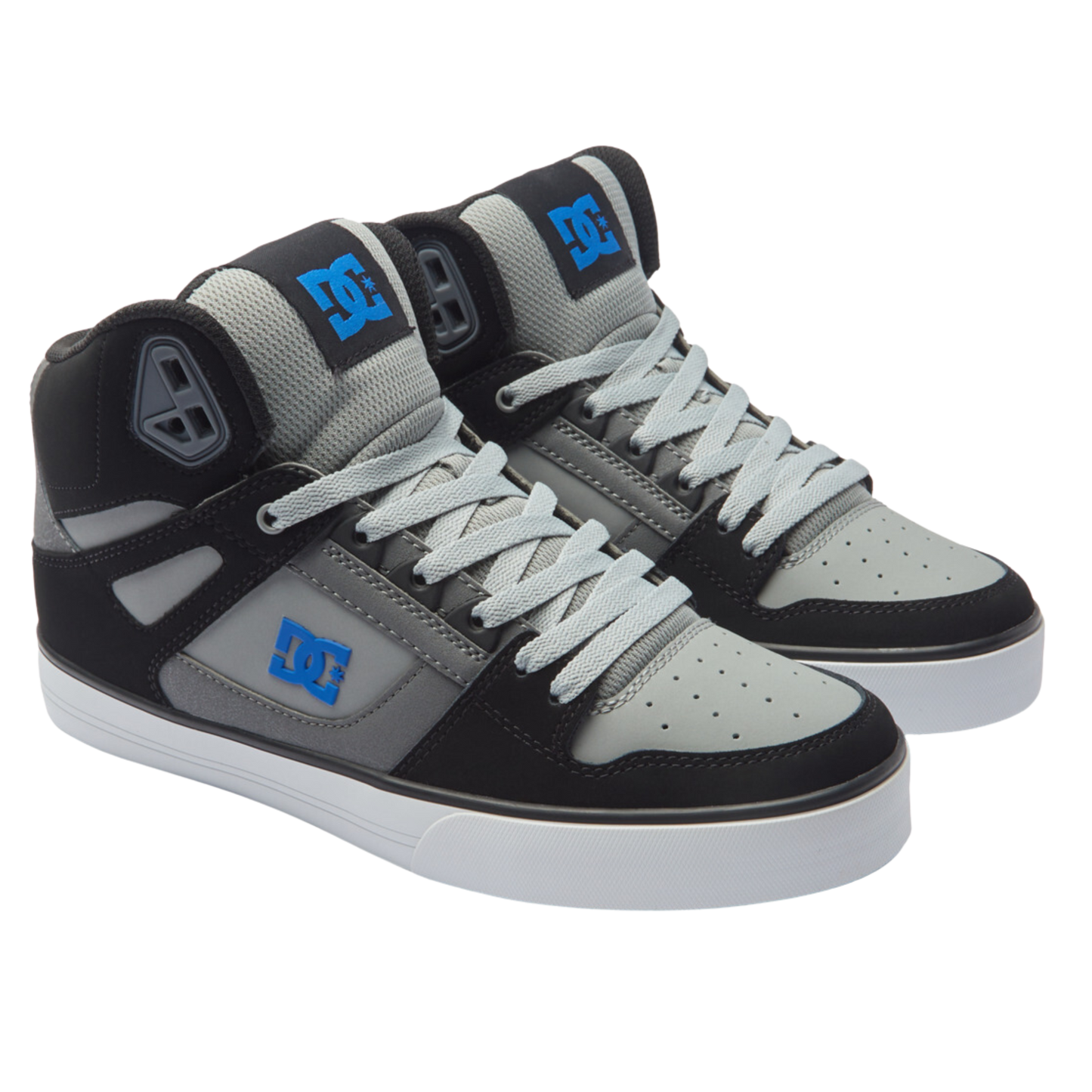 DCSHOESCO PURE HIGH SE TOP BLACK/GREY/BLUE