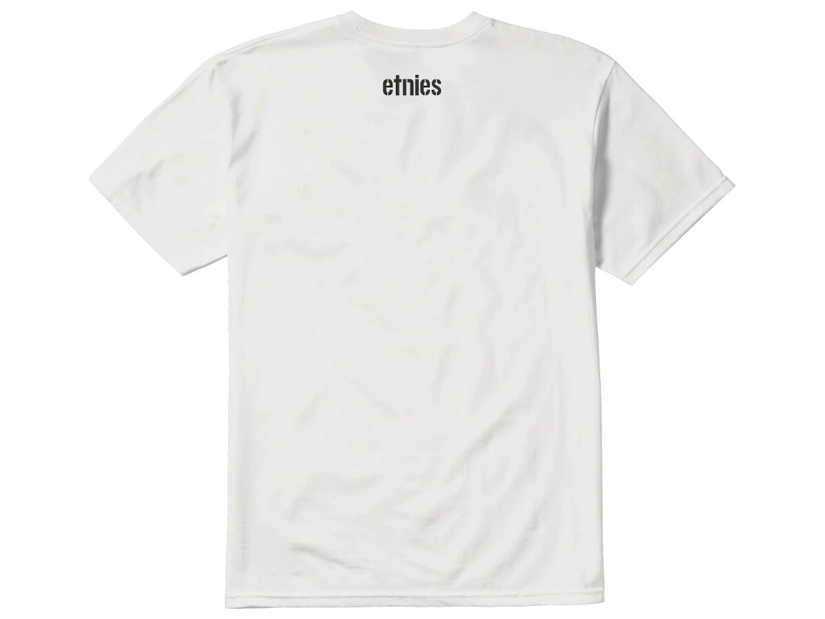 ETNIES X INDEPENDENT WHITE S/S LOGO